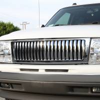 Spec'D Tuning Products - Spec-D 1999-2002 Chevrolet Silverado Chrome ABS Vertical Grille - Image 8