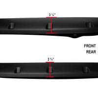 Spec'D Tuning Products - Spec-D 2002-2009 Dodge RAM Smooth Rivet Style Fender Flares - Image 1
