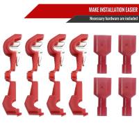 Spec'D Tuning Products - Spec-D 1988-1998 Chevrolet/GMC C10 C/K LED Strip Bumper Corner Signal Lights (Matte Black Housing/Clear Lens) - Image 4