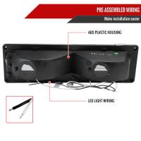 Spec'D Tuning Products - Spec-D 1988-1998 Chevrolet/GMC C10 C/K LED Strip Bumper Corner Signal Lights (Matte Black Housing/Clear Lens) - Image 5