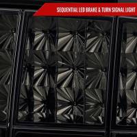 Spec'D Tuning Products - Spec-D 2005-2009 Ford Mustang Sequential LED Tail Lights (Chrome Housing/Smoke Lens) - Image 1