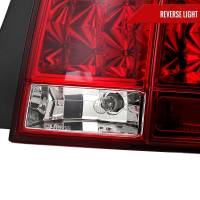Spec'D Tuning Products - Spec-D 2005-2009 Ford Mustang Sequential LED Tail Lights (Chrome Housing/Red Lens) - Image 2
