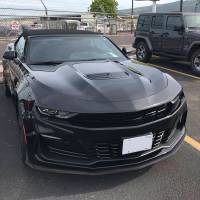 Spec'D Tuning Products - Spec-D 2016-2018 Chevrolet Camaro Matte Black Polypropylene 3PC Front Bumper Lip Set - Image 8