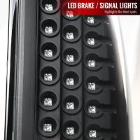 Spec'D Tuning Products - Spec-D 2002-2006 Dodge RAM V2 LED Tail Lights (Matte Black Housing/Clear Lens) - Image 1