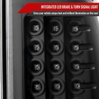 Spec'D Tuning Products - Spec-D 2007-2009 Dodge RAM LED Tail Lights (Matte Black Housing/Clear Lens) - Image 1