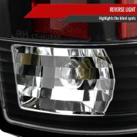 Spec'D Tuning Products - Spec-D 2007-2009 Dodge RAM LED Tail Lights (Matte Black Housing/Clear Lens) - Image 2