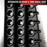 Spec'D Tuning Products - Spec-D 2009-2018 Dodge RAM 1500 / 2019-2021 RAM Classic / 2010-2018 RAM 2500 3500 LED Tail Lights - V2 (Matte Black Housing/Clear Lens) - Image 1