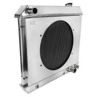 Spec'D Tuning Products - Spec-D 1963-1966 Pontiac Bonneville V8 3 Row Core Radiator with Fan Shroud - Image 8