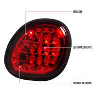 Spec'D Tuning Products - Spec-D 1998-2005 Lexus GS300/GS400/GS430 LED Trunk Lights (Chrome Housing/Red Lens) - Image 5