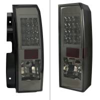 Spec'D Tuning Products - Spec-D 2005-2010 Hummer H3 LED Tail Lights (Chrome Housing/Smoke Lens) - Image 1