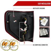 Spec'D Tuning Products - Spec-D 2009-2014 Ford F-150 LED Tail Lights (Chrome Housing/Red Lens) - Image 5