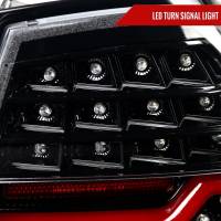Spec'D Tuning Products - Spec-D 2005-2008 BMW E90 3 Series Sedan LED Tail Lights (Jet Black Housing/Clear Lens) - Image 2