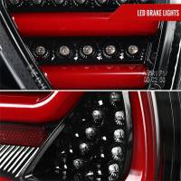 Spec'D Tuning Products - Spec-D 2005-2008 BMW E90 3 Series Sedan LED Tail Lights (Jet Black Housing/Clear Lens) - Image 3