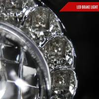 Spec'D Tuning Products - Spec-D 2006-2011 Mitsubishi Eclipse LED Tail Lights (Matte Black Housing/Clear Lens) - Image 1