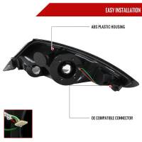 Spec'D Tuning Products - Spec-D 2006-2011 Mitsubishi Eclipse LED Tail Lights (Matte Black Housing/Clear Lens) - Image 5