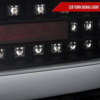 Spec'D Tuning Products - Spec-D 2008-2017 Mitsubishi Lancer / 2008-2015 Lancer EVO X Sedan LED Tail Lights (Matte Black Housing/Clear Lens) - Image 3