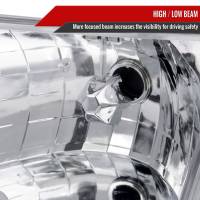 Spec'D Tuning Products - Spec-D 1998-2011 Ford Crown Victoria Factory Style Headlights w/ Corner Signal Lights (Chrome Housing/Clear Lens) - Image 1