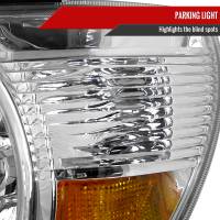 Spec'D Tuning Products - Spec-D 2005-2011 Toyota Tacoma Factory Style Headlights (Chrome Housing/Clear Lens) - Image 3