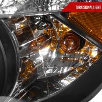 Spec'D Tuning Products - Spec-D 2006-2008 BMW E90 3 Series Sedan Dual Halo Projector Headlights w/ LED Light Strip (Matte Black Housing/Clear Lens) - Image 4