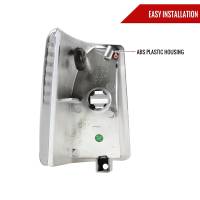 Spec'D Tuning Products - Spec-D 1993-1998 Jeep Grand Cherokee Corner Lights w/ Amber Reflectors (Chrome Housing/Clear Lens) - Image 5