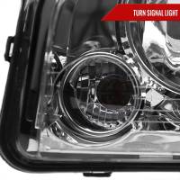 Spec'D Tuning Products - Spec-D 2006-2010 Dodge Charger Factory Style Headlights w/ Corner Lights (Chrome Housing/Clear Lens) - Image 2