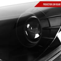 Spec'D Tuning Products - Spec-D 2010-2012 Hyundai Genesis Coupe Projector Headlights w/ SMD LED Light Strip (Matte Black Housing/Clear Lens) - Image 1