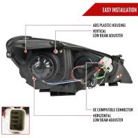 Spec'D Tuning Products - Spec-D 2010-2012 Hyundai Genesis Coupe Projector Headlights w/ SMD LED Light Strip (Chrome Housing/Clear Lens) - Image 5