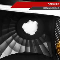 Spec'D Tuning Products - Spec-D 1991-1996 Chevrolet Caprice / 1994-1996 Impala Factory Style Crystal Headlights w/ Corner Signal Lights (Matte Black Housing/Clear Lens) - Image 3