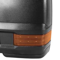 Spec'D Tuning Products - Spec-D 2002-2007 Chevrolet Silverado/Suburban/Tahoe/Avalanche GMC Sierra/Yukon/Yukon XL Power Heated Towing Mirrors w/ Amber Lens LED Turn Signal & Clearance Lights - Image 4