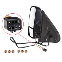 Spec'D Tuning Products - Spec-D 1999-2002 Chevrolet Silverado/Tahoe/Suburban GMC Sierra/Yukon XL Power Heated Manual Extendable Towing Mirrors - Image 5