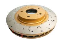 DBA (Disc Brakes Australia) - DBA 8/93-6/98 Nissan Skyline R32 GT-R 2.6L Twin Turbo Front Drilled 4000 Series Rotor - Image 1