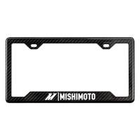Mishimoto - Mishimoto Carbon Fiber License Plate Frame - Gloss - Image 1