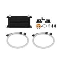 Mishimoto 2007-2011 Jeep Wrangler JK Oil Cooler Kit Thermostatic Black