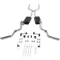 Flowmaster - Flowmaster 64-72 Chev American Thunder Header-Back System - Dual Side Exit - Image 3