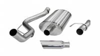 CORSA Performance - Corsa 2011-2014 Ford F-150 5.0L V8 Polished Sport Cat-Back Exhaust - Image 1