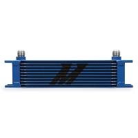 Mishimoto - Mishimoto Universal 10 Row Oil Cooler - Blue - Image 1