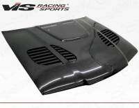 VIS Racing - VIS Racing Carbon Fiber Hood GTR Style for BMW 3 SERIES(E36) 4DR 92-98 - Image 2