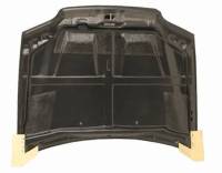 VIS Racing - VIS Racing Carbon Fiber Hood Cyber Style for Honda Civic 2DR 92-95 - Image 4