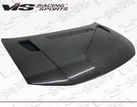 VIS Racing - VIS Racing Carbon Fiber Hood RVS Style for Honda Civic 2DR 12-13 - Image 1