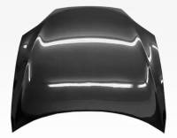 VIS Racing - VIS Racing Carbon Fiber Hood OEM Style for Tesla Model S 4DR 12-15 - Image 4