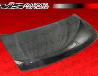VIS Racing - VIS Racing Carbon Fiber Hood OEM Style for Nissan Cube 4DR 09-12 - Image 1