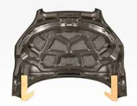 VIS Racing - VIS Racing Carbon Fiber Hood OEM Style for AUDI TT 2DR 08-15 - Image 4