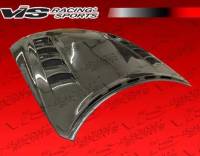 VIS Racing - VIS Racing Carbon Fiber Hood VRS Style for Subaru WRX Hatchback & 4DR 08-14 - Image 3