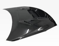 VIS Racing - VIS Racing Carbon Fiber Hood VRS Style for Nissan SKYLINE R35 (GTR) 2DR 09-17 - Image 6