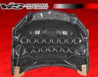 VIS Racing - VIS Racing Carbon Fiber Hood OEM Style for Mercedes C-Class C63 4DR 08-11 - Image 3