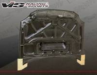 VIS Racing - VIS Racing Carbon Fiber Hood STI Style for Subaru WRX 4DR 02-03 - Image 3