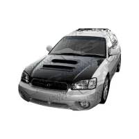 VIS Racing - VIS Racing Carbon Fiber Hood V Line Style for Subaru Legacy 4DR 00-04 - Image 1