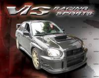 VIS Racing - VIS Racing Carbon Fiber Hood V Line Style for Subaru WRX 4DR 04-05 - Image 3