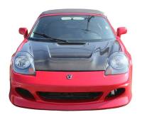 VIS Racing - VIS Racing Carbon Fiber Hood V Line Style for Toyota MRS 2DR 00-05 - Image 3