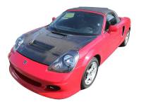 VIS Racing - VIS Racing Carbon Fiber Hood V Line Style for Toyota MRS 2DR 00-05 - Image 4